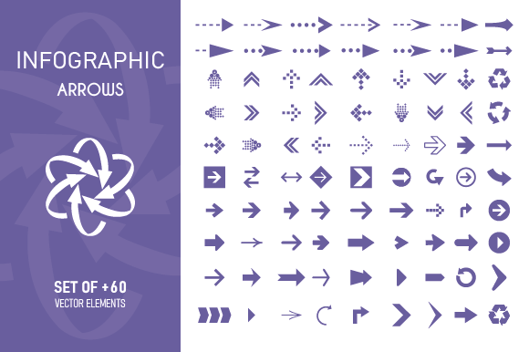 Download Infographic, Ui Navigation Arrows Set - Graphic Collection